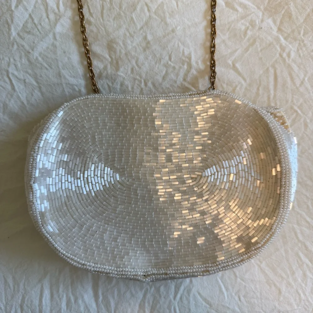 Vintage beaded purse - Picture 2 of 3